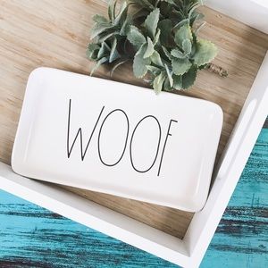 Rae Dunn | LL Woof Dog Small Food Treat Tray